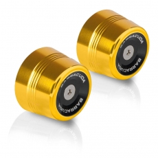 Barracuda MT-09 2014-2016 Ersatzpads Aluminium - Gold (Paar)