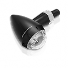 Barracuda Motorrad LED Blinker S-LED B-LUX schwarz (Paar)