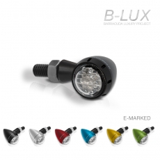 Barracuda Motorrad LED Blinker S-LED B-LUX blau (Paar)