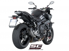 YAMAHA MT-10 (2016 - 2020) S1 Schalldämpfer SC-Project, Titan, mit Carbon-Endkappe