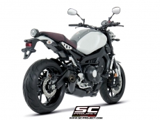 YAMAHA XSR 900 (2016 - 2019) Komplette Auspuffanlage 3-1, SC-Project, Edelstahl, mit S1 Schalldämpfer, mattschwarz lackiert