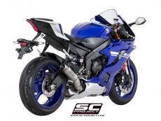 YAMAHA YZF R6 (2017 - 2020),SC-Project, GP70-R Schalldämpfer Titan