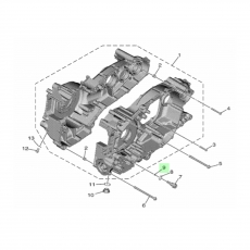 Yamaha T-MAX 530 O-Ring Ölablasschraube 93210-48364