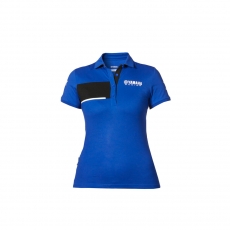Yamaha Paddock Blue Pique-Polo-Shirt für Damen B20-FT209-E1