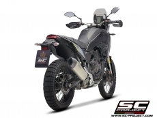 YAMAHA TENERE 700 (2019 - 2020) X-Plorer II Auspuff, Titan, mit Carbon-Endkappe