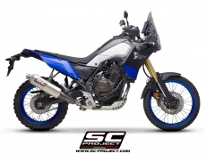 YAMAHA TENERE 700 (2019 - 2020) Rally Raid Auspuff, Titan, mit Titan-Endkappe