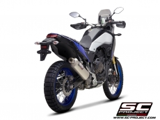 YAMAHA TENERE 700 (2019 - 2020) Rally Raid Auspuff, Titan, mit Titan-Endkappe