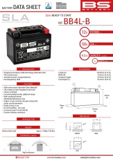 Yamaha Neos Batterie 90798-3BB4L-B0 / BB4L-B