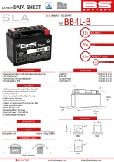 Yamaha Aerox Batterie 90798-3BB4L-B0 / BB4L-B