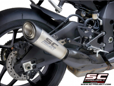 YAMAHA YZF R1 (2020 - 2021) - R1M S1 Auspuff, Titan, mit Carbon-Endkappe