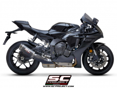 AMAHA YZF R1 (2020 - 2021) - R1M SC1-M Auspuff, Titan, mit Carbon-Endkappe