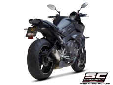 YAMAHA MT-10 (2016 - 2021) CR-T Auspuff, mit Titangitter am Auslaufrohr