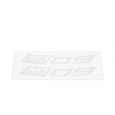 Yamaha MT-09 2021 Felgenaufkleber Hinrerrad Silber YME-FBRE9-00-00