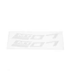 Yamaha MT-07 Felgenaufkleber Vorderrad Silber YME-FBFE7-00-01