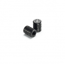 ALUMINIUM VENTILKAPPEN BLACK YAMAHA TENERE 700 2025 90338-W1018-BL
