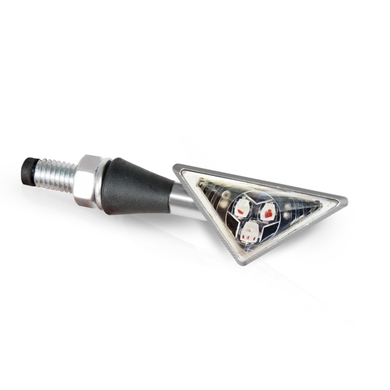 Barracuda Motorrad LED Blinker Z-LED B-LUX silber (Paar)