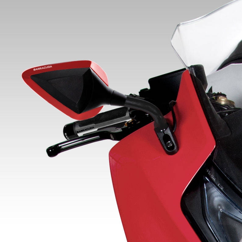 Barracuda Motorrad Spiegel EGO carbon-look (Paar) - Yamaha