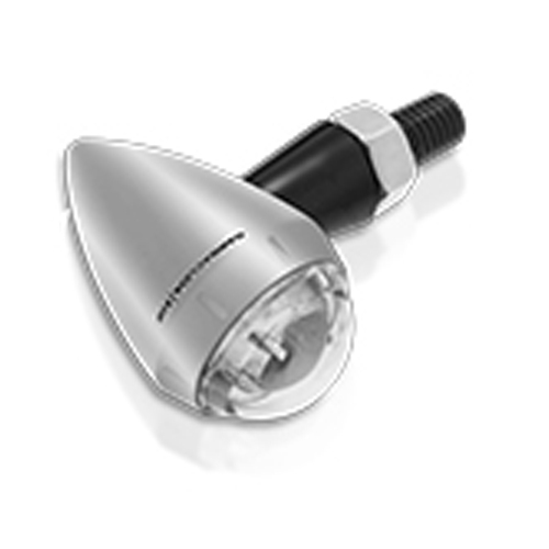 Barracuda Motorrad LED Blinker S-LED B-LUX silber (Paar)