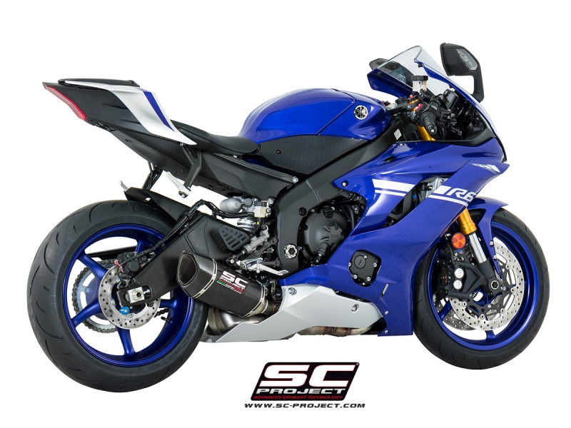 YAMAHA YZF R6 (2017 - 2020),SC-Project,SC1-R Schalldämpfer