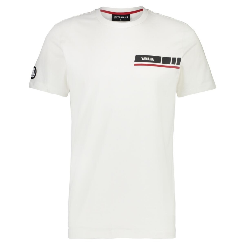 YAMAHA REVS T-Shirt Gladstone Herren Weiß B19-AT114-W0 // Größe S