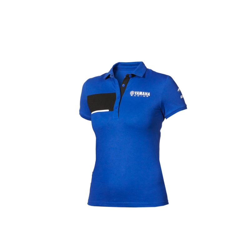 Yamaha Paddock Blue Pique-Polo-Shirt für Damen B20-FT209-E1