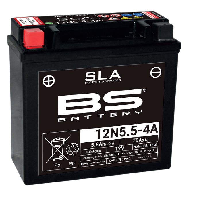 YZF-R125 Batterie 90798-312N5-54 / 12N5.5-4A