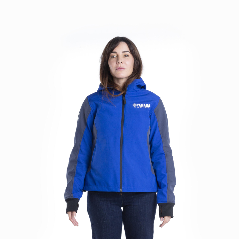 Yamaha PADDOCK BLUE DAMEN SOFTSHELL MOTORRADJACKE A24-JJ202-E0