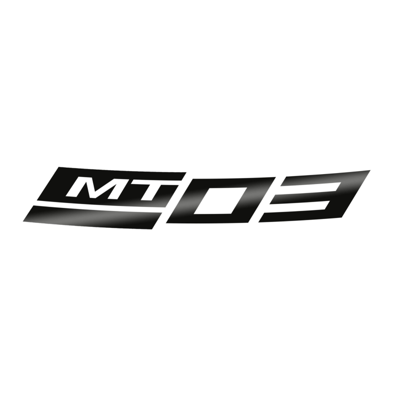 YAMAHA MT-03 2025 Reflektierender MT-03 Felgenaufkleber (vorne) YME-FBFE3-10-00