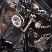 Yamaha XV950 Messing-Scheinwerfer-Zierring 1TP-F61C0-V0-00