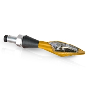 Barracuda Motorrad LED Blinker X-LED B-LUX gold (Paar)