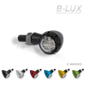 Barracuda Motorrad LED Blinker S-LED B-LUX schwarz (Paar)