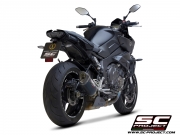 YAMAHA MT-10 (2016 - 2020) SC1-M Schalldämpfer SC-Project Titan mit Carbon-Endkappe