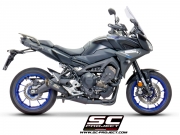 YAMAHA TRACER 900 (2017 - 2019) - GT Komplette Auspuffanlage 3-1 SC Project, Edelstahl, mit S1 Schalldämpfer, mattschwarz lackiert