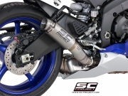 YAMAHA YZF R6 (2017 - 2020),SC-Project, GP70-R Schalldämpfer Titan