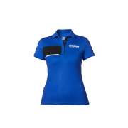 Yamaha Paddock Blue Pique-Polo-Shirt für Damen B20-FT209-E1