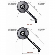 Spiegel motogadget  mo.view classic xl glas los 7004010