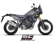 YAMAHA TENERE 700 (2019 - 2020) X-Plorer II Auspuff, Titan, mit Carbon-Endkappe