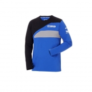 Yamaha Paddock Blue Racing-Langarm-Shirt für Herren B18-FT112-E1