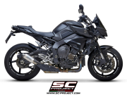 YAMAHA MT-10 (2016 - 2021) CR-T Auspuff, mit Titangitter am Auslaufrohr