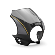 Yamaha XSR 900 2025 Mini-Frontverkleidung Schwarz BEA-283T0-F1-00