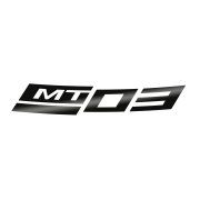 YAMAHA MT-03 2025 Reflektierender MT-03 Felgenaufkleber (vorne) YME-FBFE3-10-00